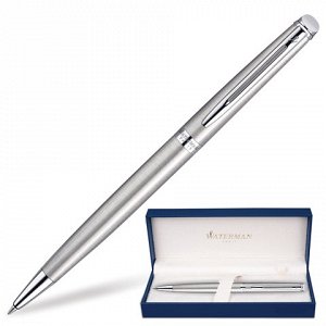 Ручка шариковая WATERMAN Hemisphere Steel CT, корпус серебри