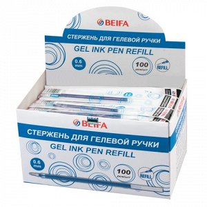 Стержень гелевый BEIFA 135 мм, 0,6мм, упаковка с европодв.,