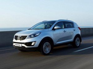 Ковры салонные Kia Sportage (2010 - 2014) левый руль