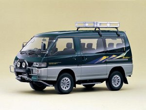 Коврик в багажник Mitsubishi Delica (1990 - 1999)