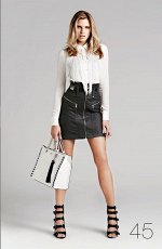 A LINE ROCKER SKIRT