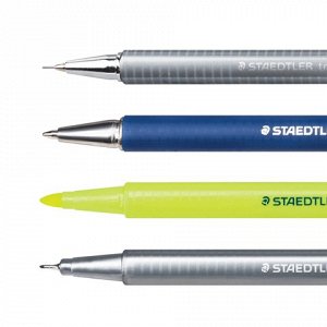 Набор STAEDTLER, ручка капиллярная, ручка шариковая, каранда