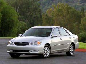 Ковры салонные Toyota Camry 2WD (2001 - 2006) левый руль