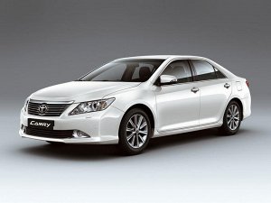 Ковры салонные Toyota Camry 2WD (2011- 2014) левый руль