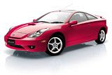 Ковры салонные Toyota Celica МКПП (T230), 1999 - 2006, правый руль