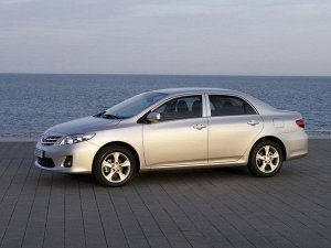 Коврик в багажник Toyota Corolla 2WD ( ЛЕВЫЙ РУЛЬ!!! ) (2010-2013)