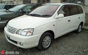 Ковры салонные 1 и 2 ряд Toyota Gaia 2WD + 4WD (1998-2004) правый руль