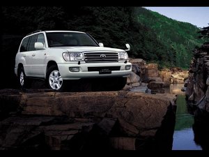 Коврик в багажник Toyota Land Cruiser (5 мест) (1998 - 2007)