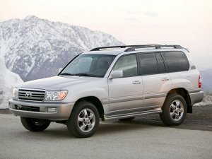 Коврик в багажник Toyota Land Cruiser 100 (7 мест) / LX470 (1998 - 2007)