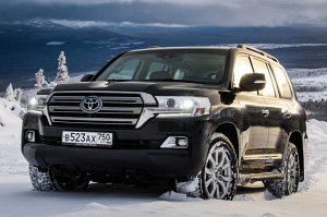 Коврик в багажник 5 мест Toyota Land Cruiser 200 (2015-2021)