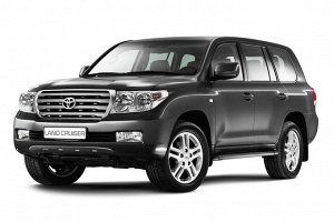 Коврик в багажник (маленький при разложенном 3 ряде) Toyota Land Cruiser 200 (2007-2021)