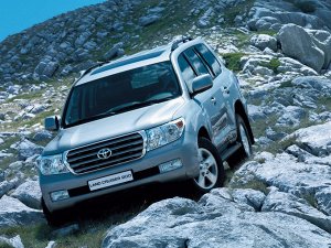 Ковры салонные Toyota Land Cruiser 200 (дорестайл) (2007-2021) правый руль