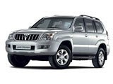 Коврик в багажник Toyota Land Cruiser Prado 120 5 дверей (7 мест) (2002 - 2009)