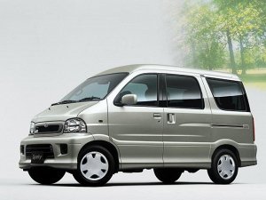 Ковры салонные 1 и 2 ряд Toyota Sparky (2000 - 2003) правый руль