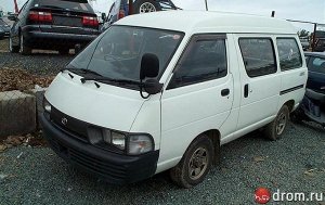 Ковры салонные 1 и 2 ряд Toyota Town Ace (1988 - 1996) правый руль