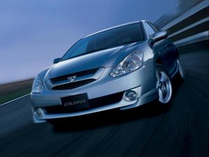 Ковры салонные Toyota Caldina 4WD (2002 - 2007) правый руль