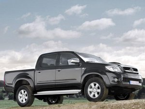 Ковры салонные Toyota Hilux Pick Up (2008 - 2015) левый руль