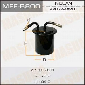 Топливный фильтр FS-1811, FS317J, JN-317 MASUMA высокого давления LEGACY/ FORESTER/ EJ18
