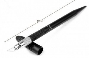 Ручка-нож Длина ножа 15,7см., диаметр 8,5мм.