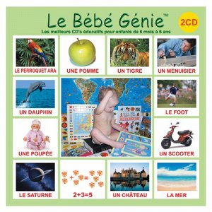 (0+) Вундеркинд с пеленок. Le Bebe Genie (Лё Бебе Жени): Французский язык