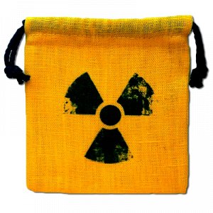 Мешочек для хранения "Радиация", цвет желтый
