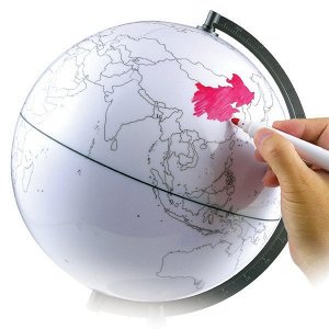 Глобус Очень увлекательная и познавательная география.С помощью фломастеров, шаг за шагом,  узнаёшь весь мир, расположение стран и  столиц нашего мира. Ваш ребёнок сможет запомнить очень быстро всё  и