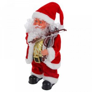 Дед Мороз, со скрипкой, русская мелодия