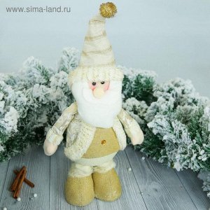 Мягкая игрушка "Дед Мороз" на ножках (40, 60 см) золотинка 12*60 см
