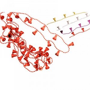 Бусы на ёлку &quot;Колокольчики&quot; микс