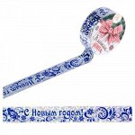 Скотч декоративный голография &quot;Гжель&quot;, 1,5 х10 м. 1136627