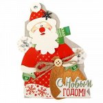 Набор для создания формовой открытки хэнд-мэйд &quot;Дед Мороз&quot; 1386335