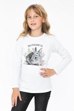 Лонгслив дев. Fine Joyce FJ724-1002-146 white