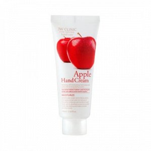 [3W CLINIC] Крем д/рук увлажняющий с экстрактом ЯБЛОКА Apple Hand Cream