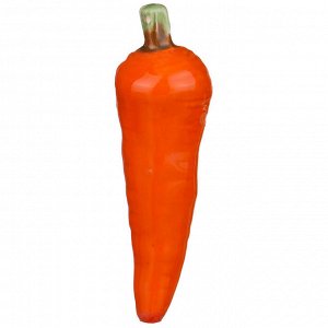 Изделие декоративное "морковка" высота=18 см.без упаковки