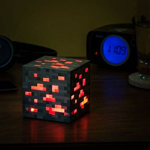 Лампа настольная Minecraft "Redstone Ore"