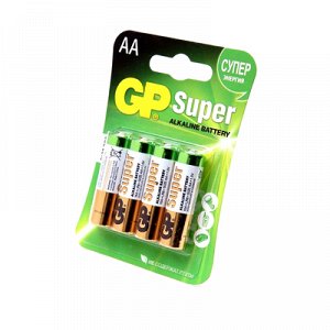 Батарейка пальчиковая "GP Super"
