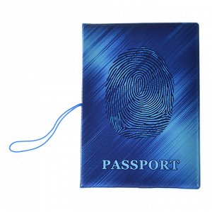 Обложка для паспорта с отд.для карт, ПВХ, 13,7х9,6см, DC2017-1