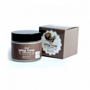 Jigott Лифтинг-крем на основе улиточной слизи Snail Lifting Cream, 70мл