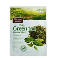 Маска для лица PURE MIND Daily Green Tea Essence Mask с экстрактом зеленого чая