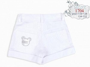 шорты-жакард коттон стрейч,  декор Микки
