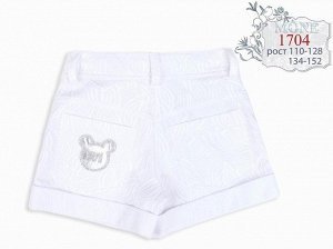 шорты-жакард коттон стрейч, декор Микки