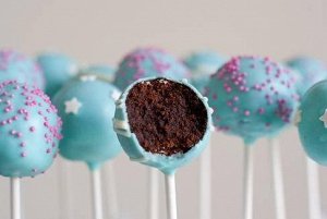 Бумажные палочки для кейк попсов Lollipop Star