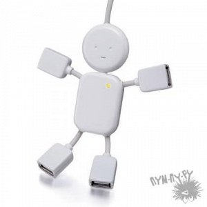 USB-хаб "Человечек" (4 порта)