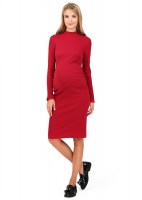 Платье "Регина" для беременных, вишневый