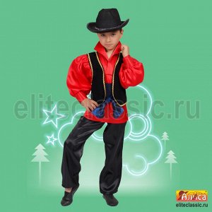 Цыган Национальный цыганский костюм, прекрасно подойдёт для различных тематических, театральных постановок. В костюм входят шляпа, жилет, пояс, рубаха, штаны.