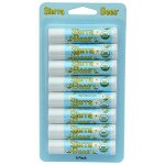 Sierra Bees, Органические бальзамы для губ, без ароматизаторов, 8 штук, каждый по 0,15 унции (4,25 г)