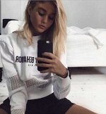 Футболка с длинными рукавами цвет БЕЛЫЙ