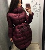 Удлиненная теплая куртка