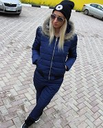Теплый костюм брюки + куртка