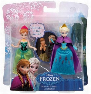 DFR78пц Куклы Анна & Эльза, Disney Princess, из м/ф Холодное Сердце